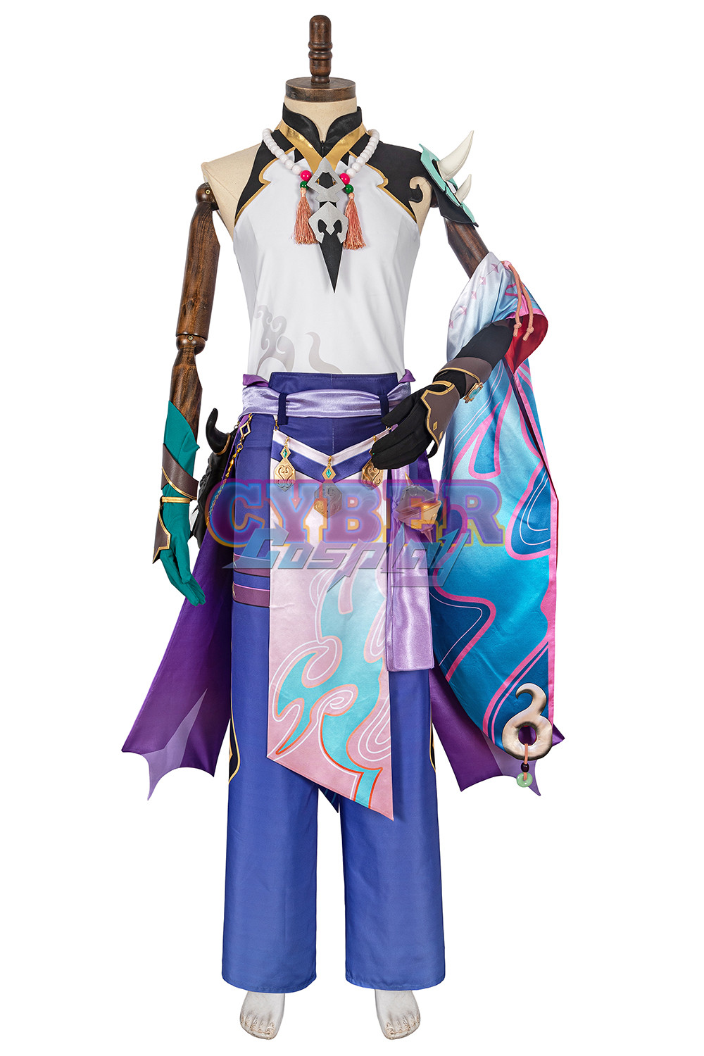 Genshin Impact Xiao Cosplay Costume C00269