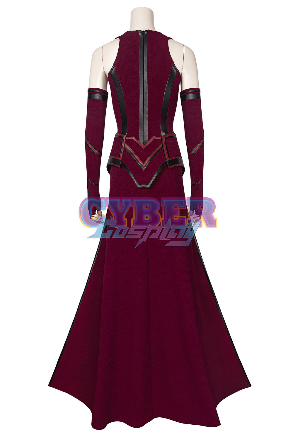 New Show Wanda Vision Scarlet Witch Wanda Finale Cosplay Costume C00296 Knit Version