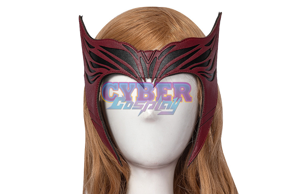 New Show Wanda Vision Scarlet Witch Wanda Finale Cosplay Costume C00296 Knit Version