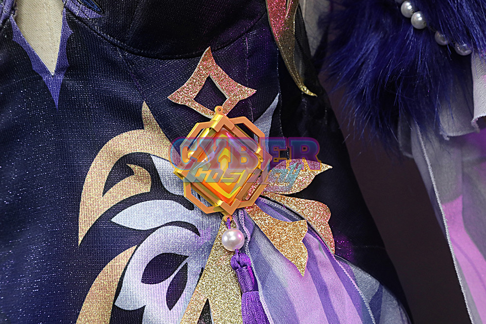 Genshin Impact Ningguang Cosplay Costume C00976