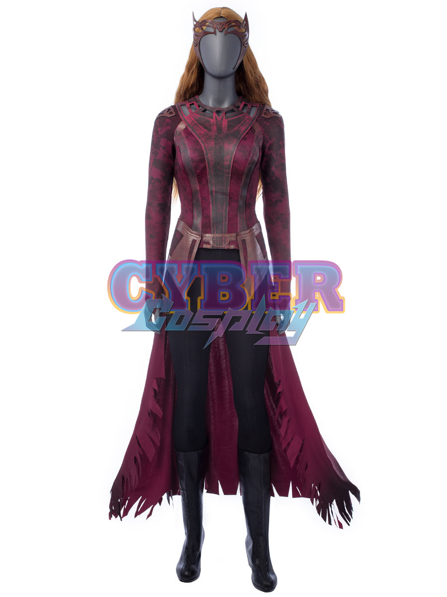 Doctor Strange in the Multiverse of Madness Scarlet Witch Wanda Cosplay Costume C02045