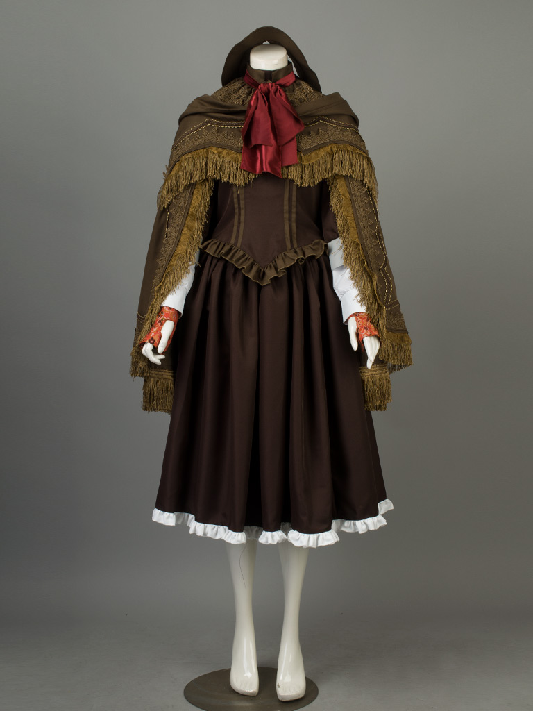 Bloodborne Hunter Doll Selfie Cosplay Costume mp003733