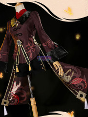 Game Genshin Impact Hu Tao Cosplay Costume Jacquard Version C02934