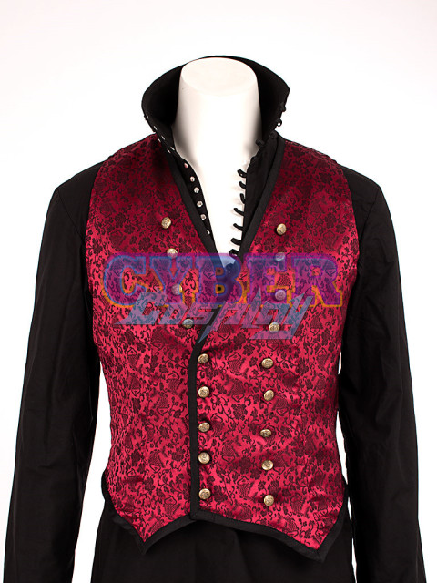 Once Upon a Time Killian Jones Captain Hook Cosplay Costume mp001994