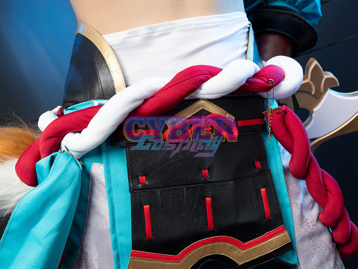 Genshin Impact - Gorou Cosplay Costume Jacquard Version C00668