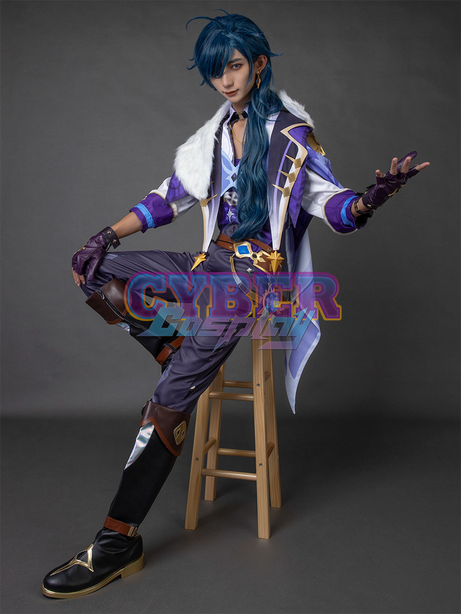 Genshin Impact Kaeya Alberch Cosplay Costume C00266
