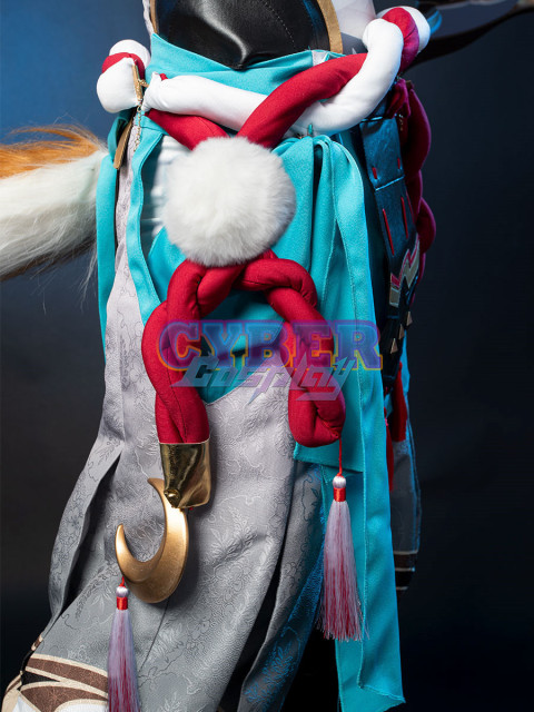 Genshin Impact - Gorou Cosplay Costume Jacquard Version C00668