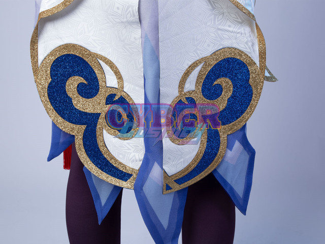 Genshin Impact - Ganyu Cosplay Costume Jacquard Version C00524
