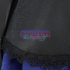Genshin Impact Keqing Opulent Splendor Skin Cosplay Costume C00909