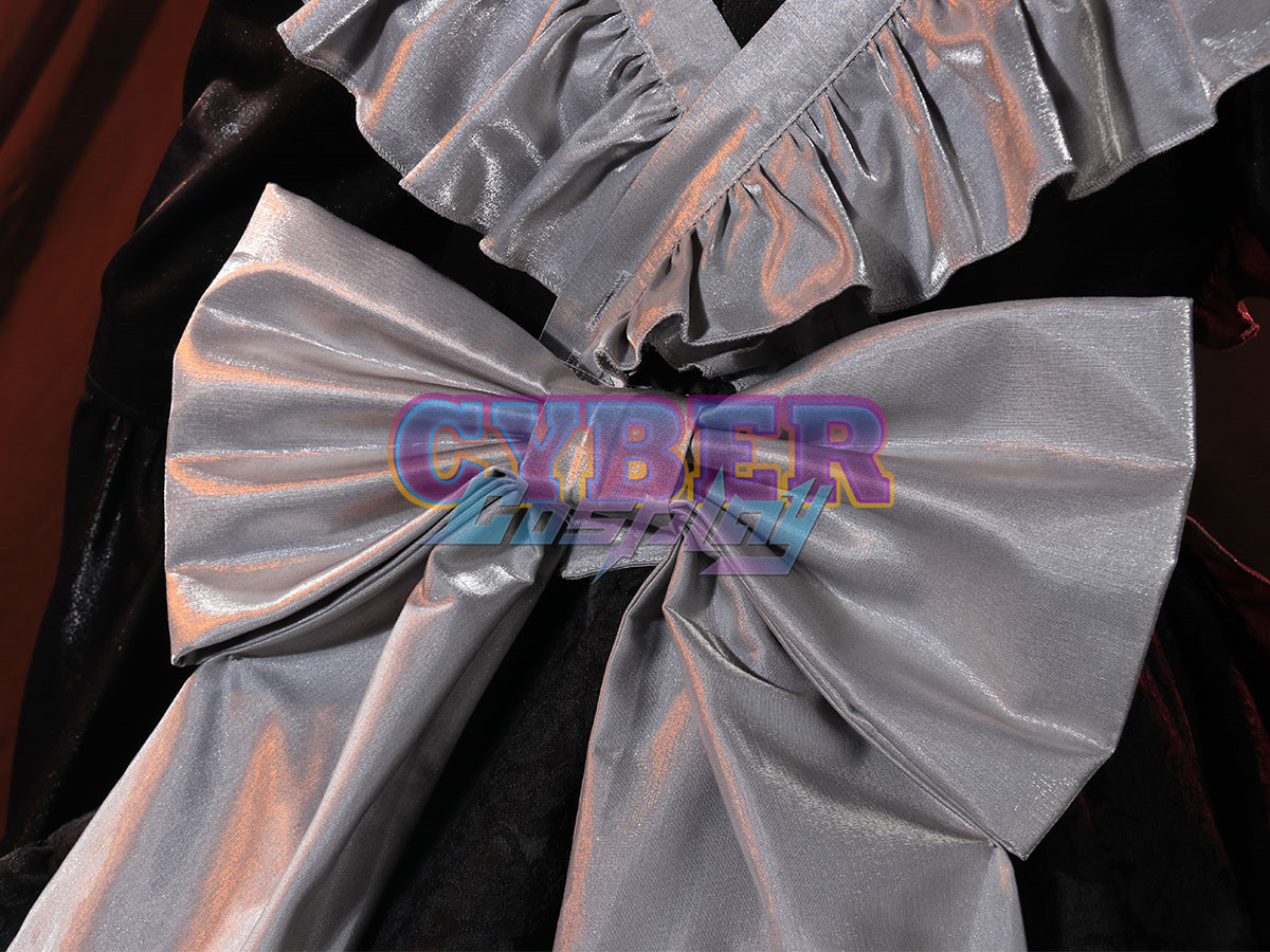 My Dress-Up Darling Kitagawa Marin Black Lobelia Maid Outfit Cosplay Costume C02873