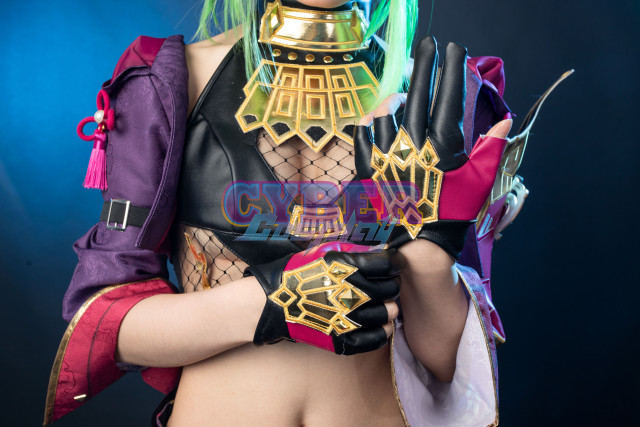 Genshin Impact Kuki Shinobu Cosplay Costume Jacquard Version C02058