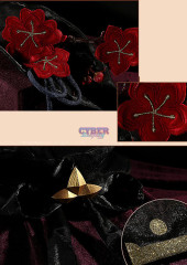Game Genshin Impact Hu Tao Cosplay Costume Jacquard Version C02934