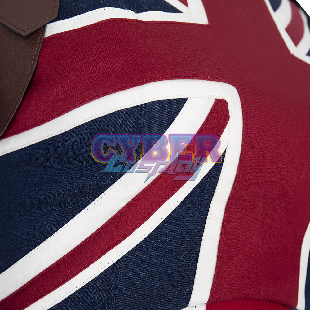 What if...? Peggy Carter Captain Carter Cosplay Costume C00678