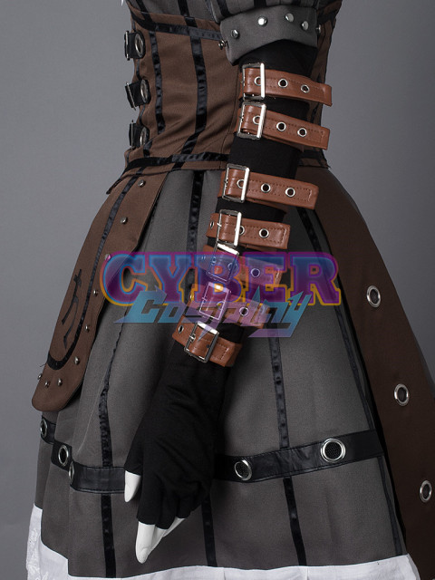Alice: Madness Returns Alice Steamdress Cosplay Costumes mp000200