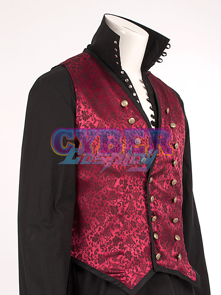 Once Upon a Time Killian Jones Captain Hook Cosplay Costume mp001994
