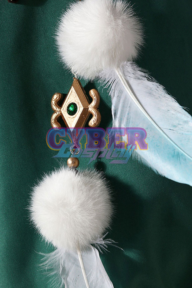 Genshin Impact Venti Cosplay Costume Upgraded Version C02889