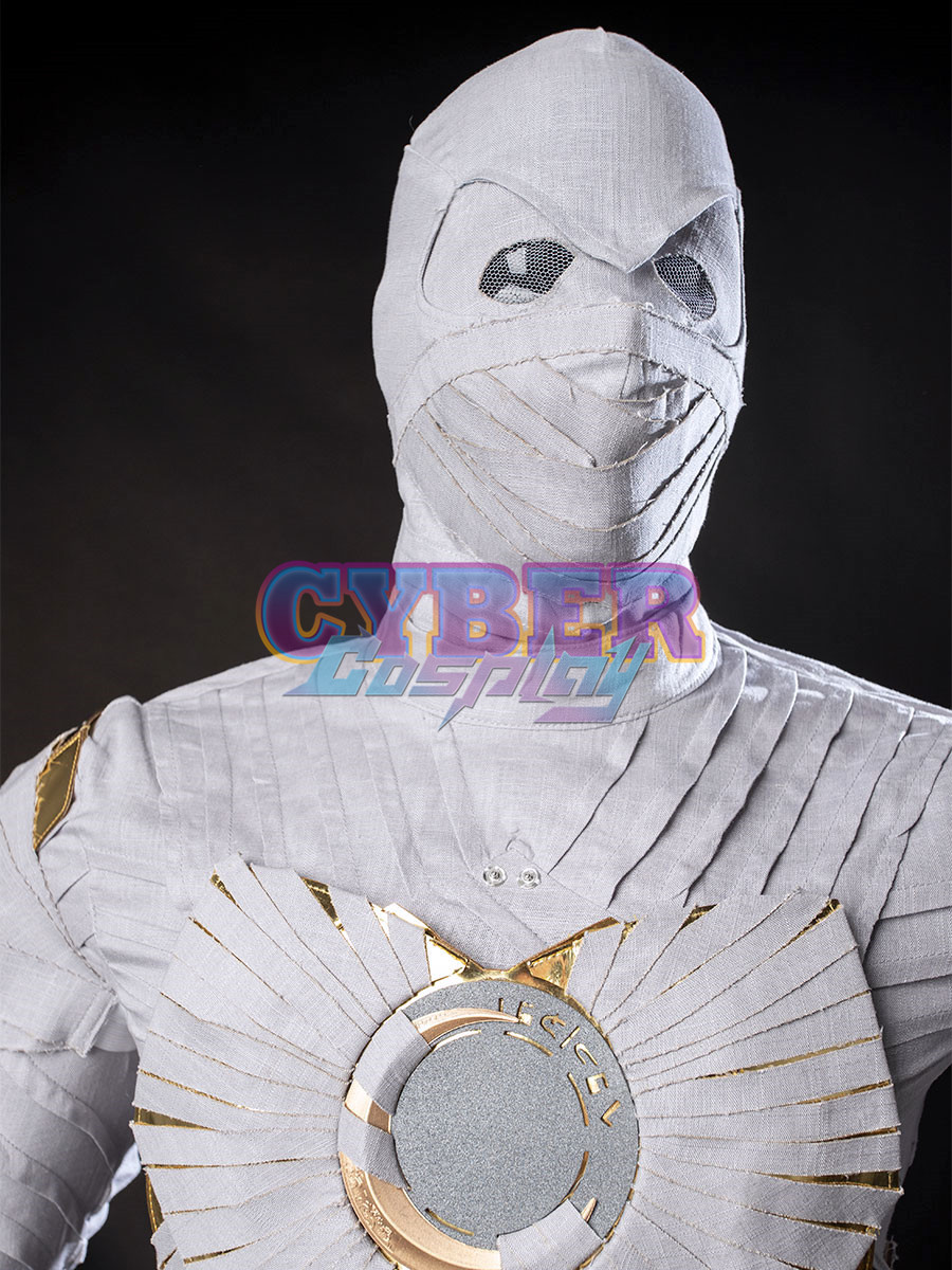 Moon Knight 2022 Marc Spector Moon Knight Cosplay Costume C01134S Upgraded Version