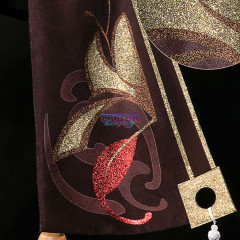 Game Genshin Impact Hu Tao Cosplay Costume Jacquard Version C02934