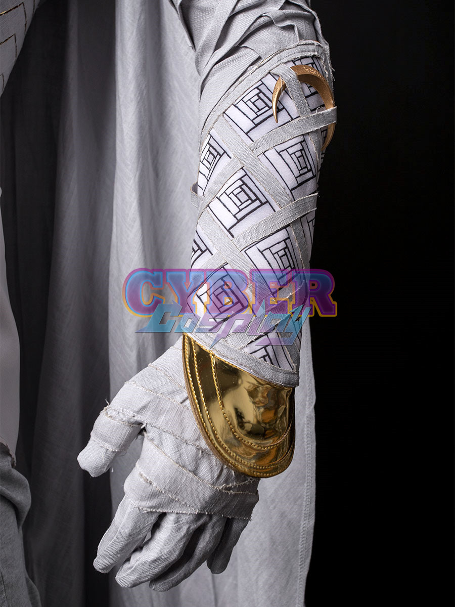 Moon Knight 2022 Marc Spector Moon Knight Cosplay Costume C01134S Upgraded Version