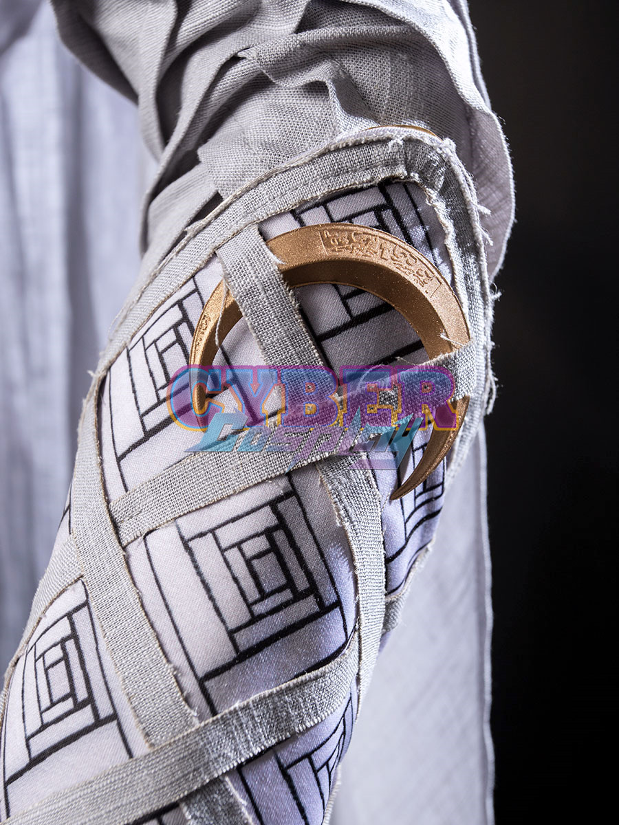 Moon Knight 2022 Marc Spector Moon Knight Cosplay Costume C01134S Upgraded Version