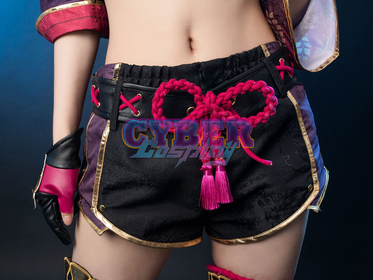 Genshin Impact Kuki Shinobu Cosplay Costume Jacquard Version C02058
