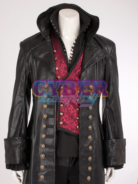 Once Upon a Time Killian Jones Captain Hook Cosplay Costume mp001994