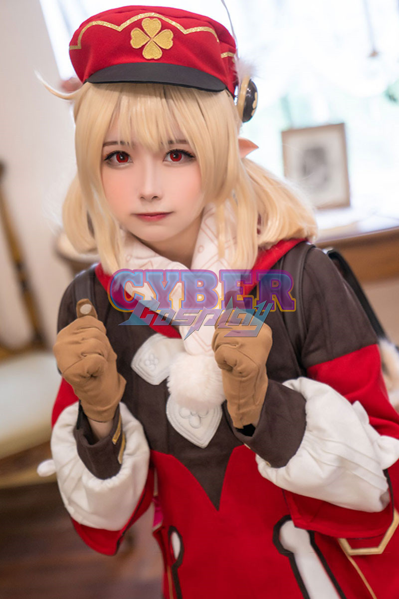 Genshin Impact Klee Cosplay Costume C02886