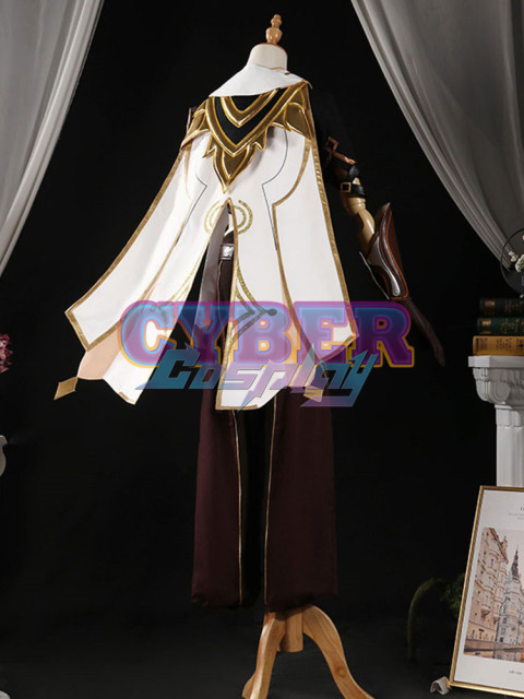 Genshin Impact Traveler Aether Cosplay Costume C00098