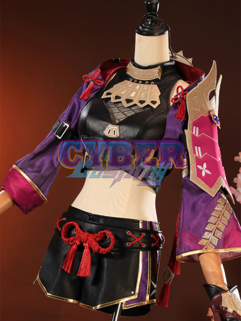Genshin Impact Kuki Shinobu Cosplay Costume C02885