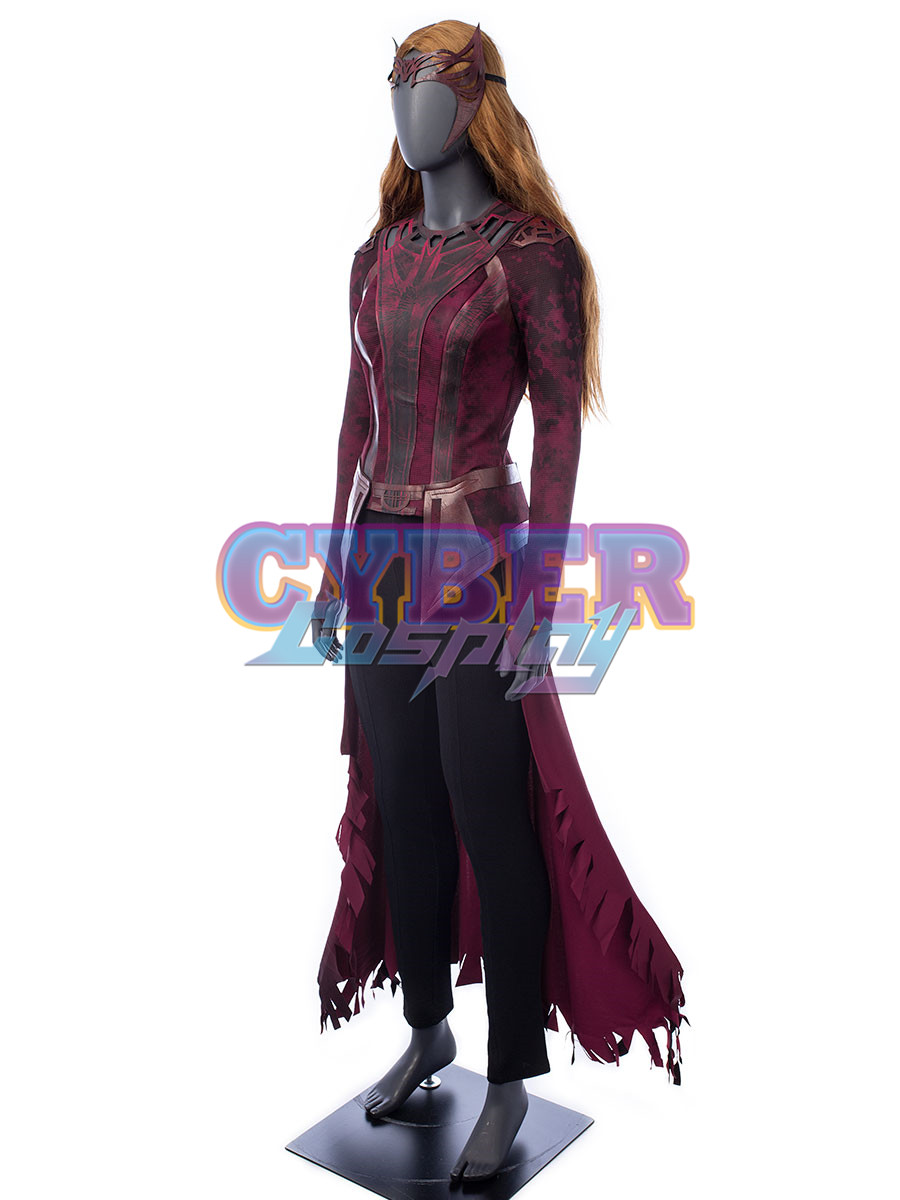 Doctor Strange in the Multiverse of Madness Scarlet Witch Wanda Cosplay Costume C02045