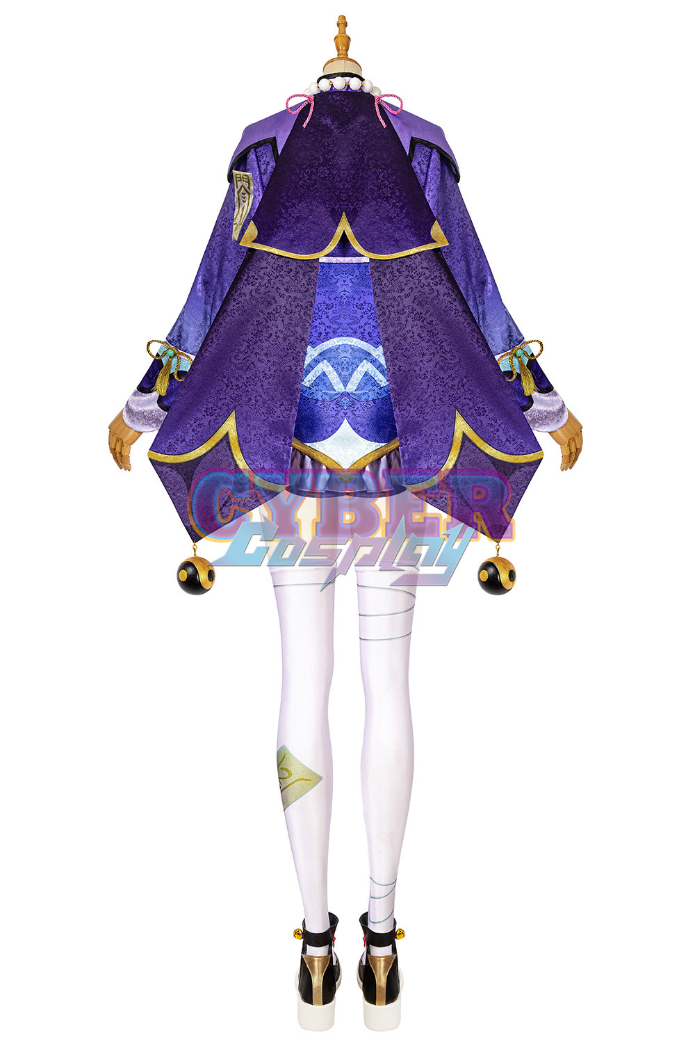 Genshin Impact Qiqi Cosplay Costume Upgrade Version C00166