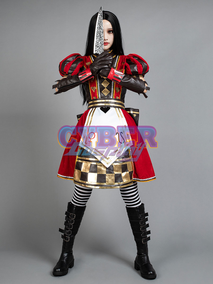 Best Alice: Madness Returns Royal Dress Cosplay Costutme Oline Store mp000099