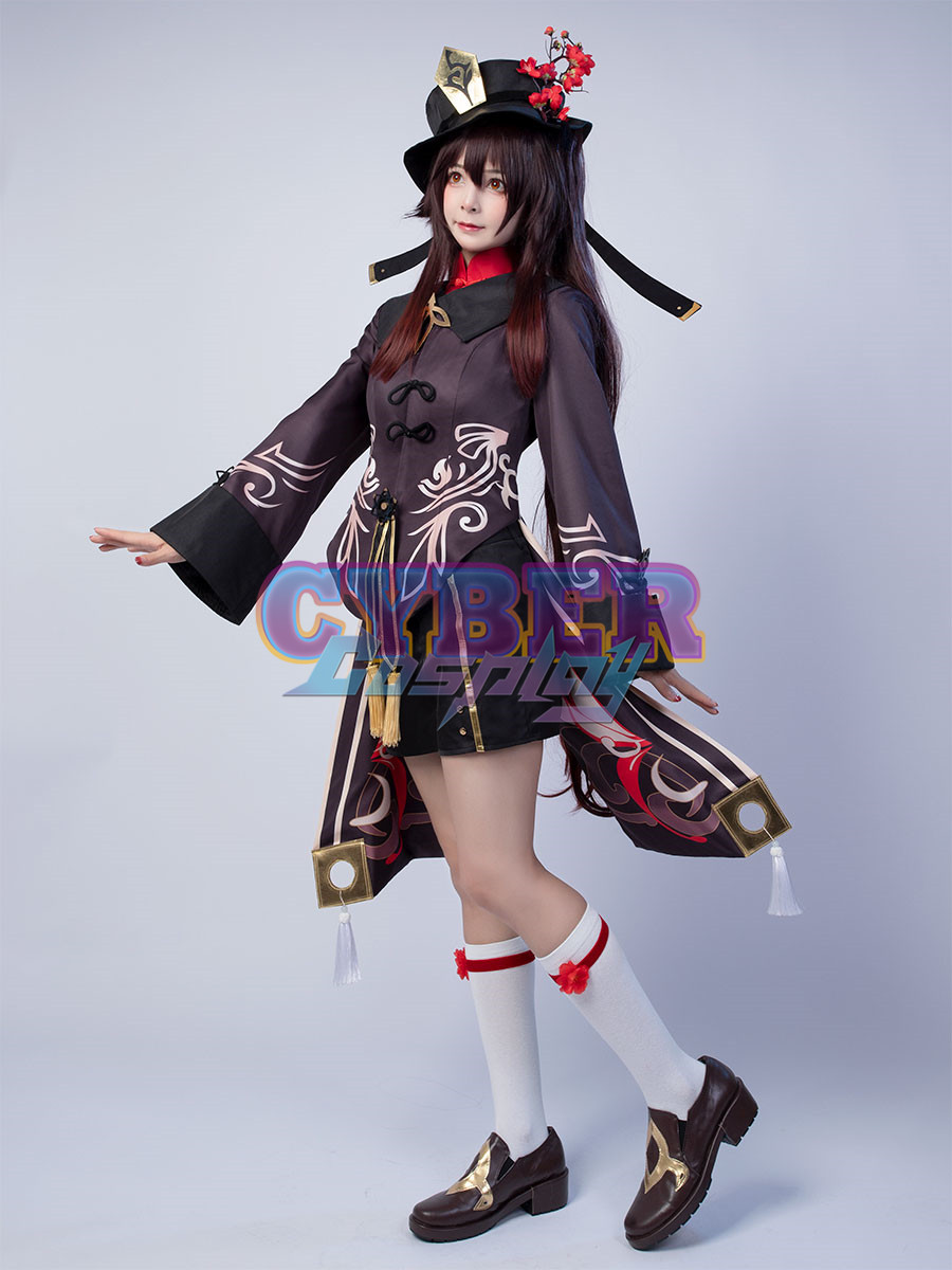 Genshin Impact Hu Tao Cosplay Costume C00267