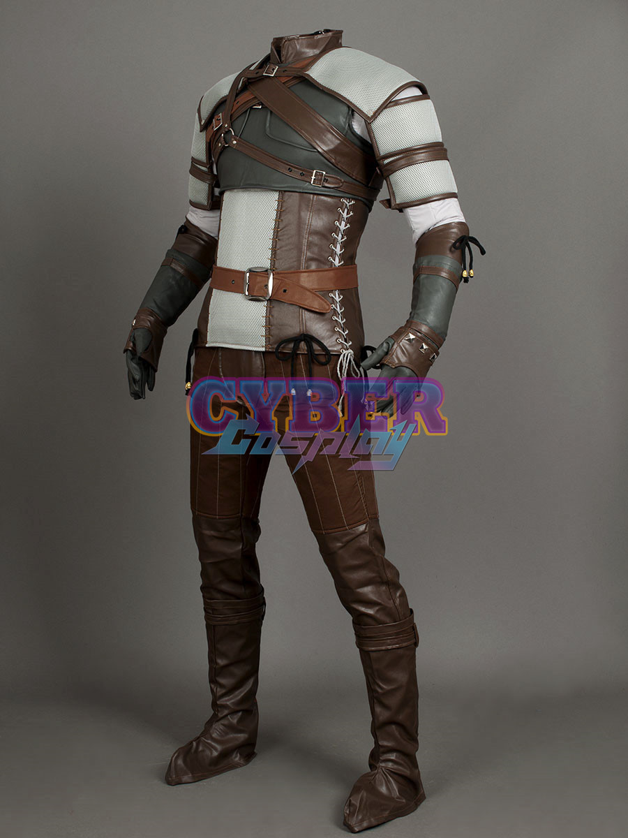 The Witcher 3:Wild Hunt Geralt of Rivia Cosplay Costume mp003191