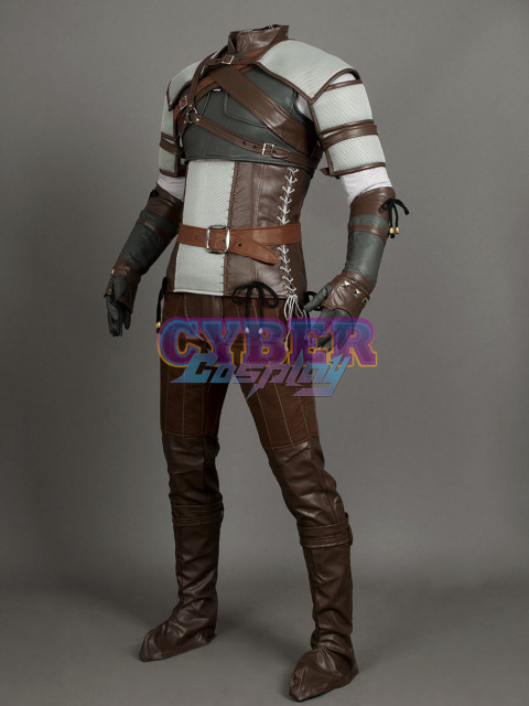 The Witcher 3:Wild Hunt Geralt of Rivia Cosplay Costume mp003191