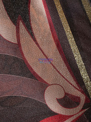 Game Genshin Impact Hu Tao Cosplay Costume Jacquard Version C02934