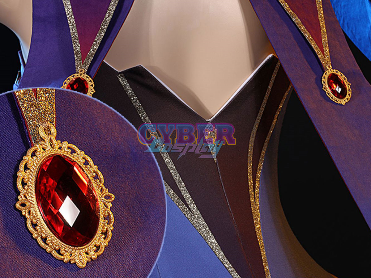 Genshin Impact Mona Cosplay Costume Upgraded Version C02890