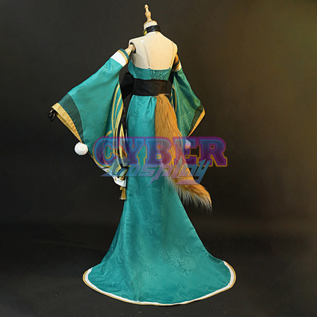 Genshin Impact Gorou Cosplay Costume Female Version C00965
