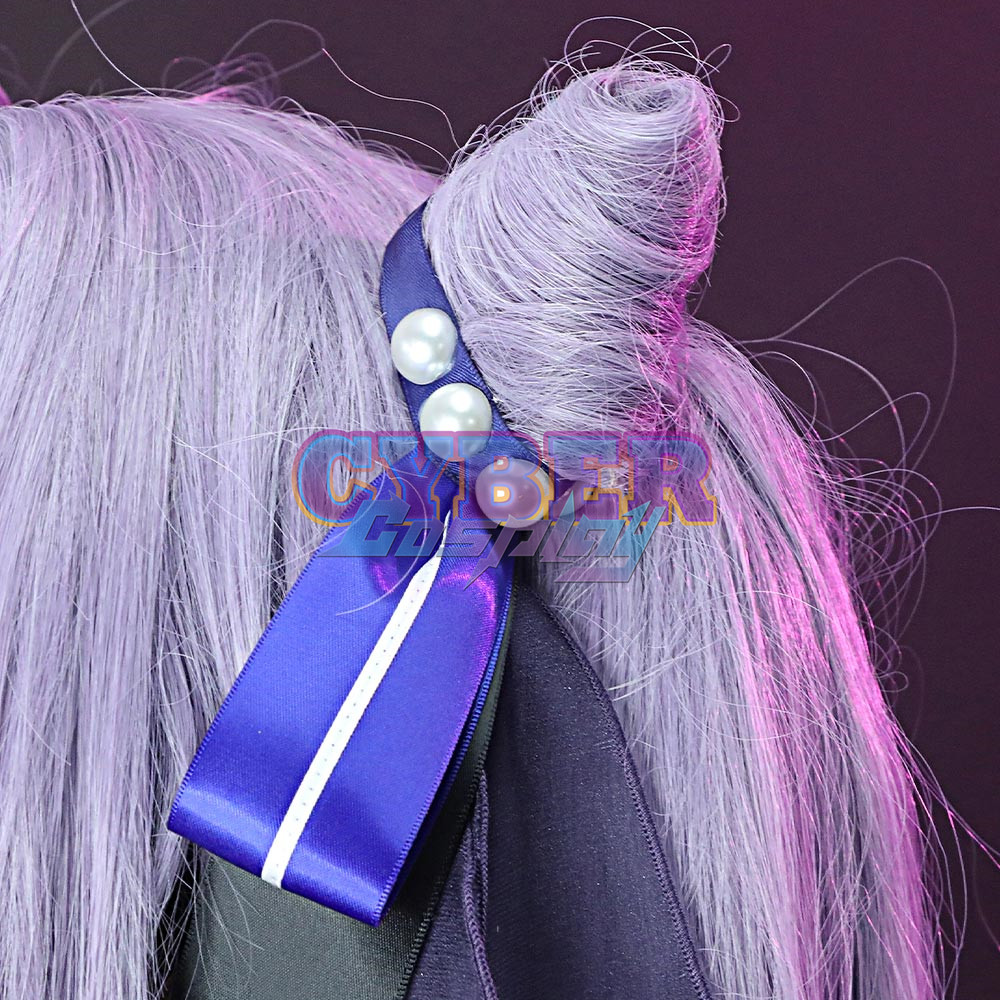 Genshin Impact Keqing Opulent Splendor Skin Cosplay Costume C00909