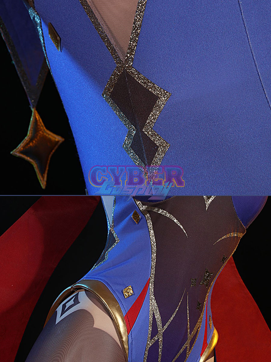 Genshin Impact Mona Cosplay Costume Upgraded Version C02890