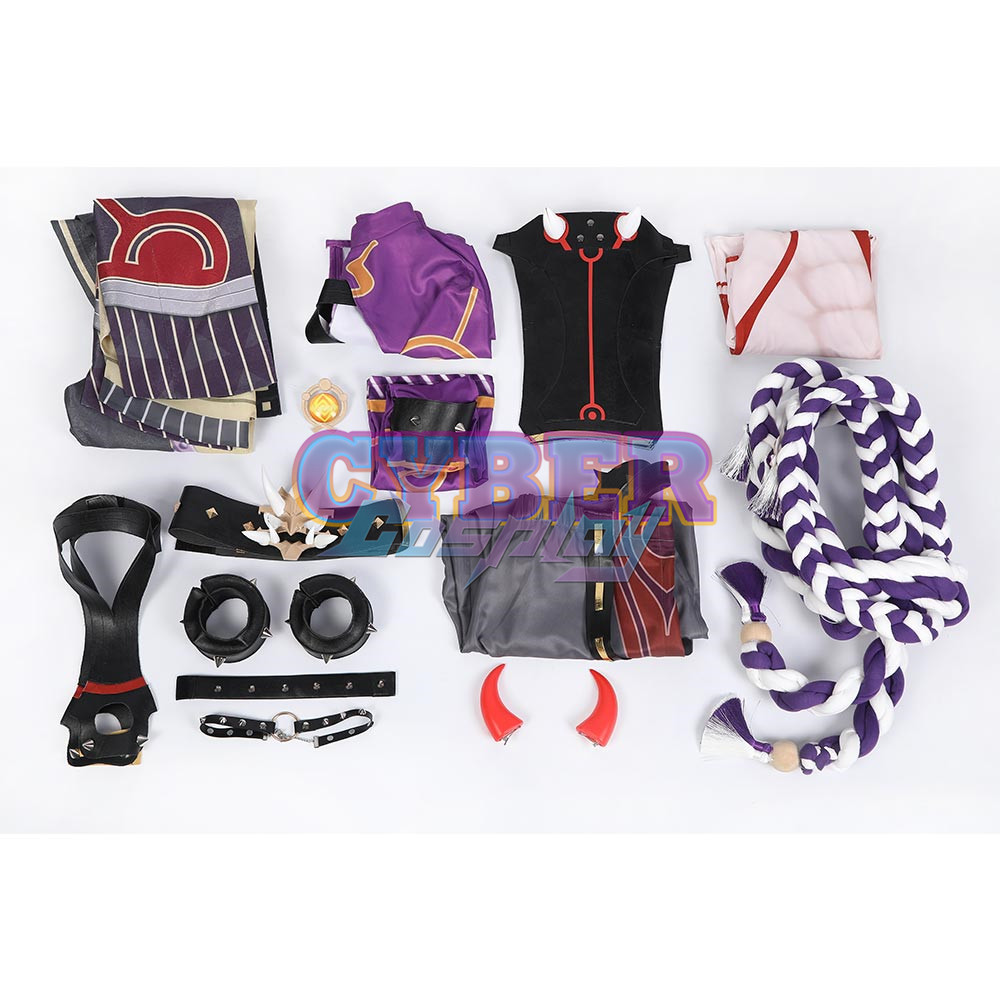 Genshin Impact Arataki Itto Cosplay Costume C00958