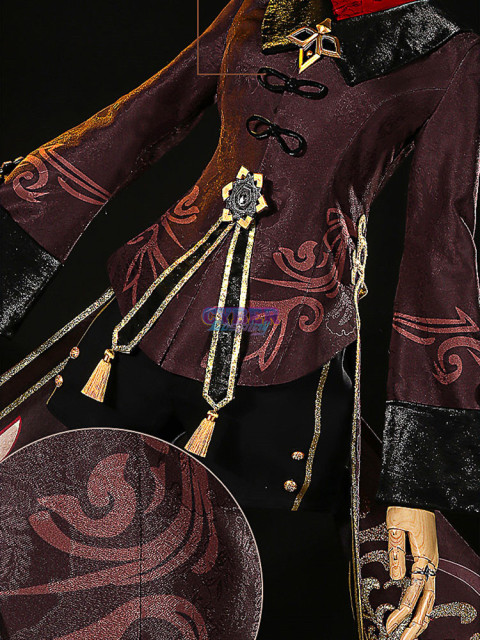 Game Genshin Impact Hu Tao Cosplay Costume Jacquard Version C02934