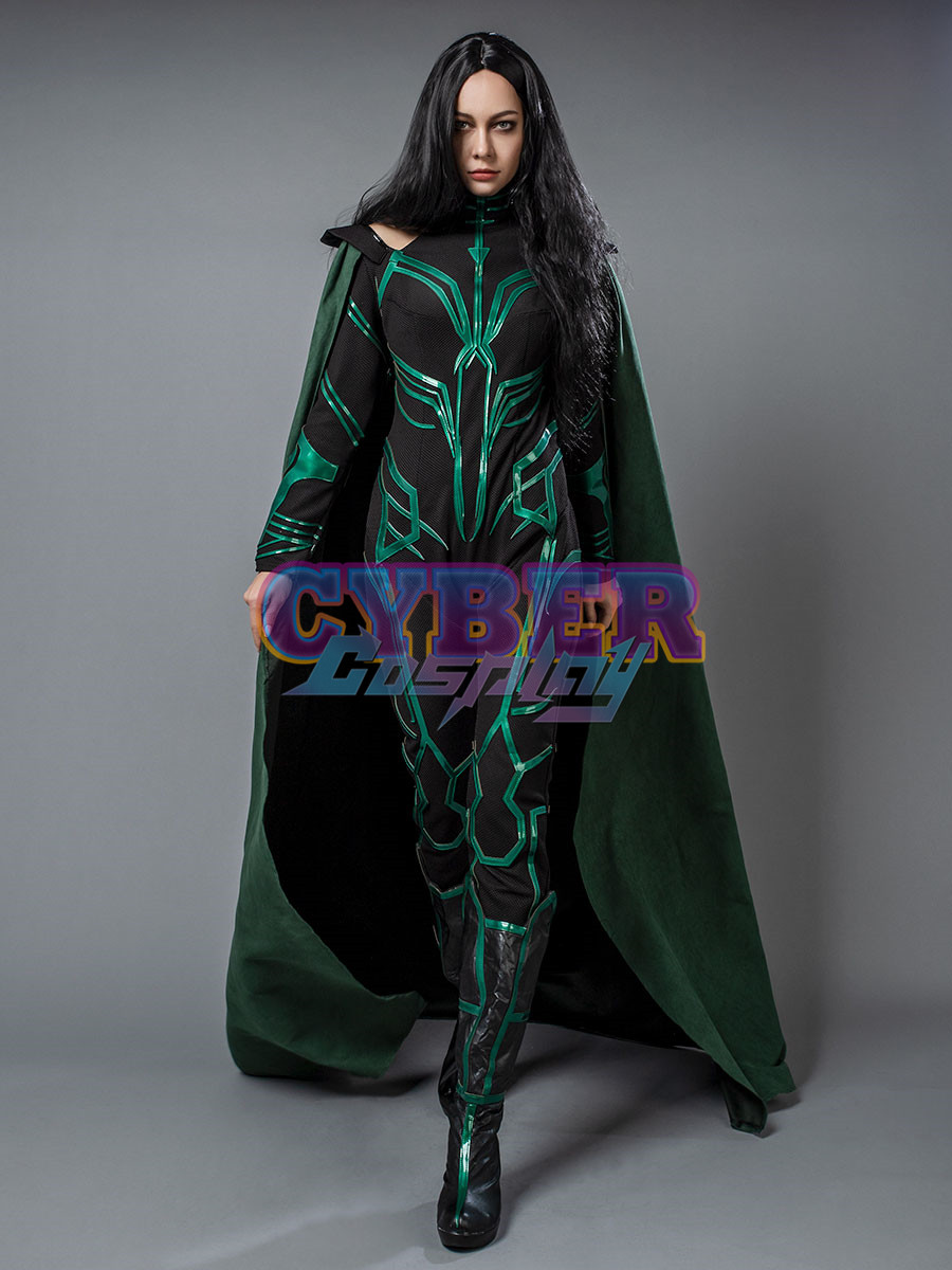 New Thor:Ragnarok The Goddess of Death Hela Cosplay Costume mp003792