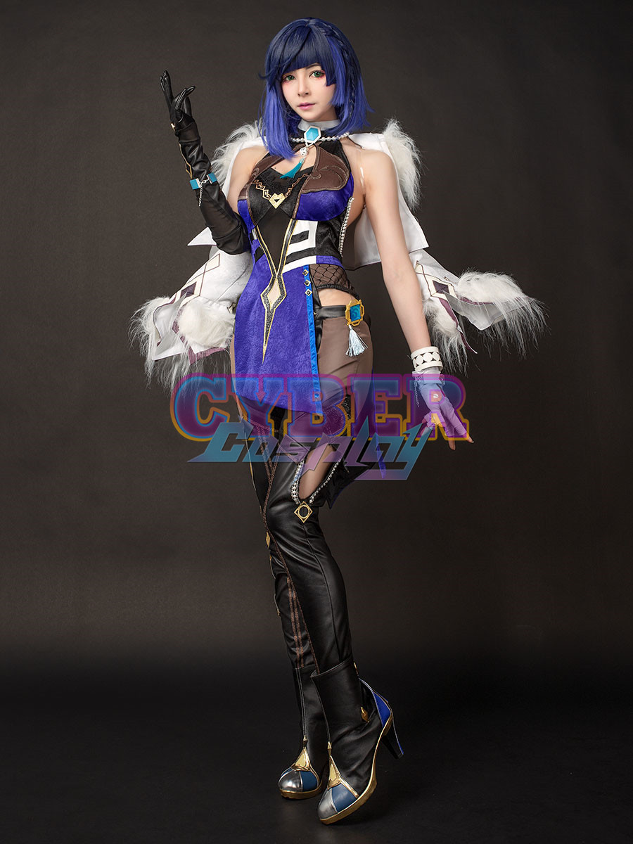Genshin Impact Yelan Cosplay Costume C01109
