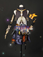 Genshin Impact Bennett Cosplay Costume Upgraded Version C02939