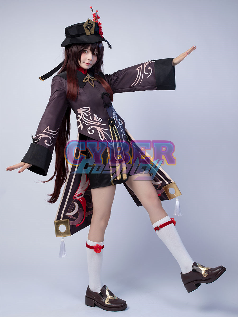 Genshin Impact Hu Tao Cosplay Costume C00267