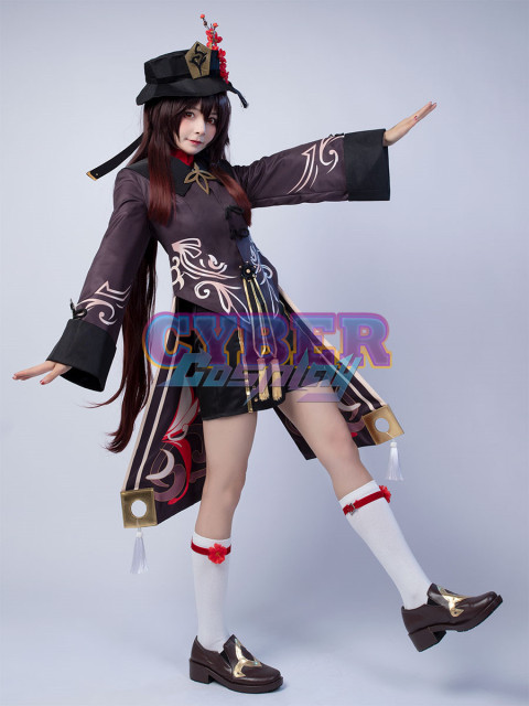 Genshin Impact Hu Tao Cosplay Costume C00267