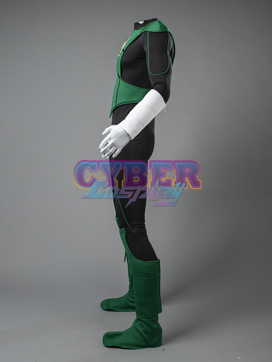 Injustice League Green Lantern Hal Jordan Cosplay Costume mp005418