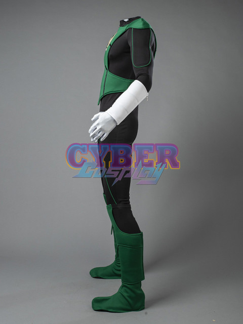 Injustice League Green Lantern Hal Jordan Cosplay Costume mp005418
