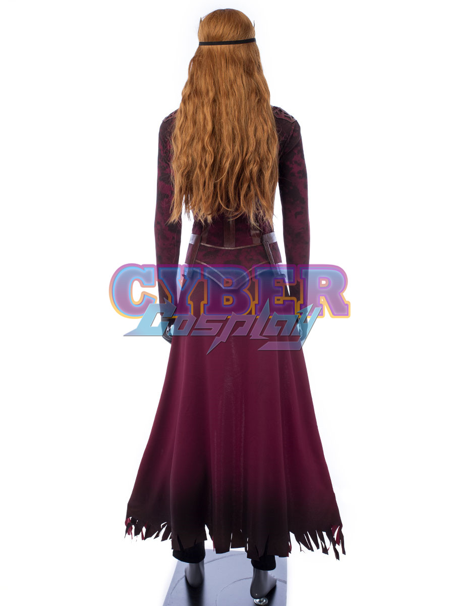 Doctor Strange in the Multiverse of Madness Scarlet Witch Wanda Cosplay Costume C02045